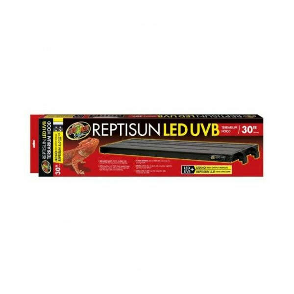 Zoo Med ReptiSun LED/UVB Hood 76cm - Charterhouse Aquatics