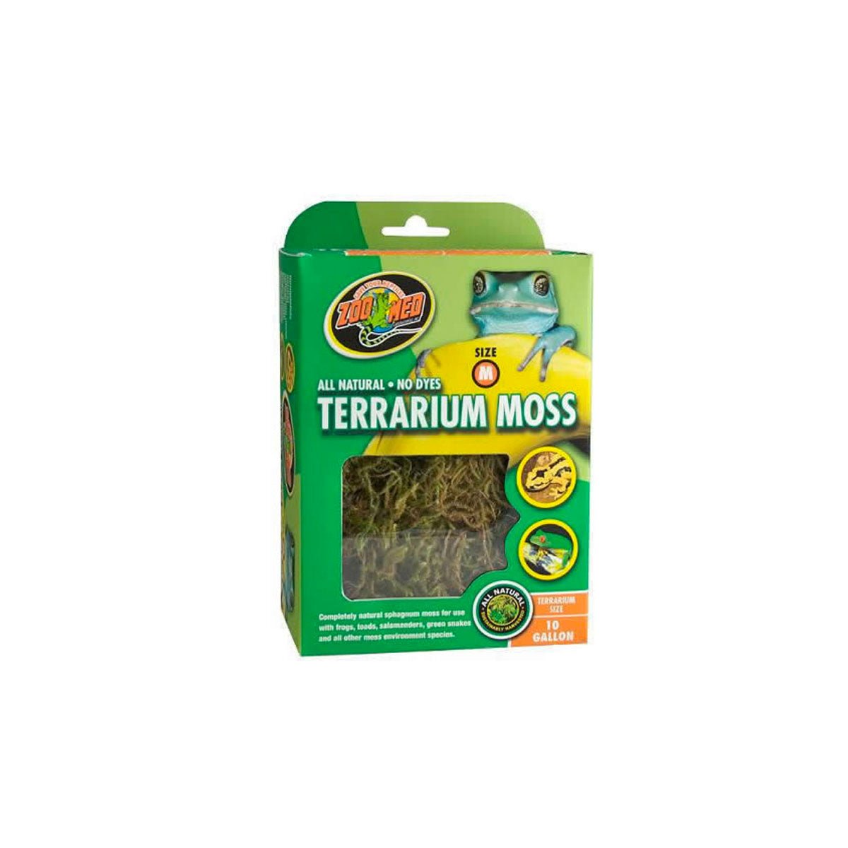 Zoo Med Terrarium Moss Medium 1.8L - Charterhouse Aquatics